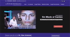 Desktop Screenshot of cesarantezana.com