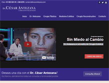 Tablet Screenshot of cesarantezana.com